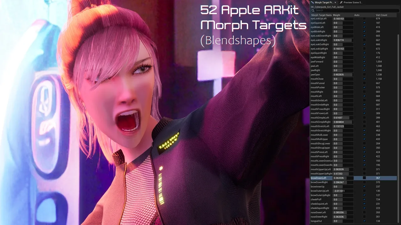 Cyberpunk Fighter Girl — preview 8