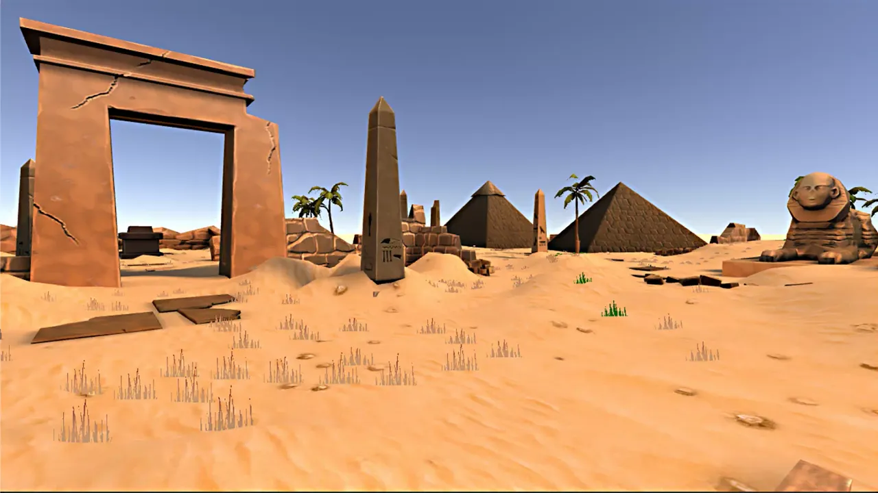 Low Poly Egypt Desert — preview 2