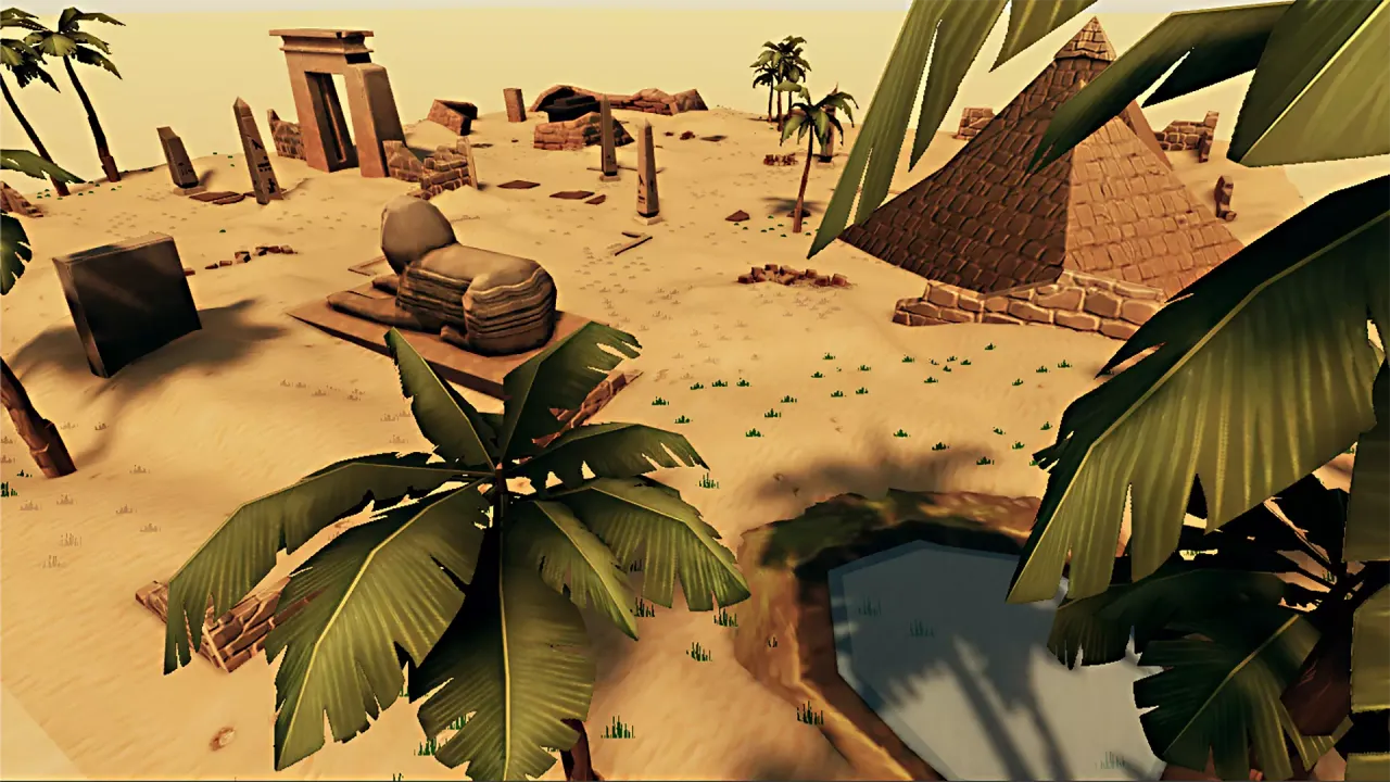 Low Poly Egypt Desert — preview 4