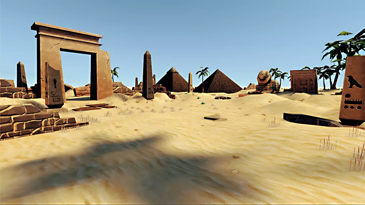 Low Poly Egypt Desert — preview 5