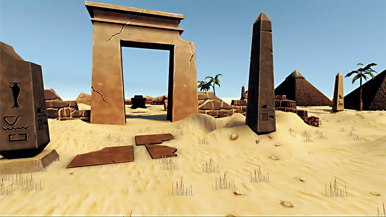 Low Poly Egypt Desert — preview 6