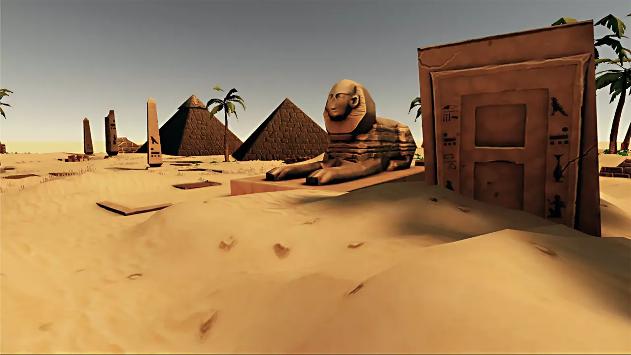 Low Poly Egypt Desert — preview 7
