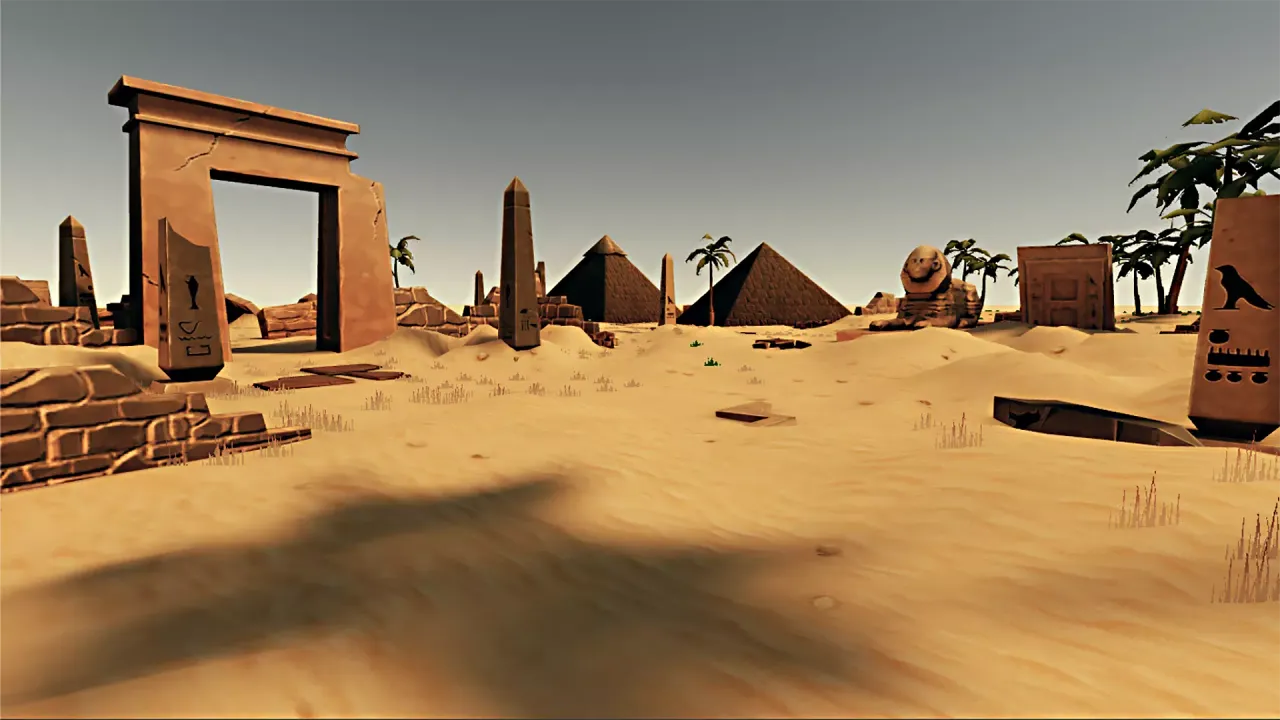 Low Poly Egypt Desert — preview 8