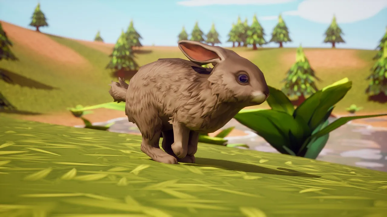 Stylized Rabbit Critter Mob — preview 3
